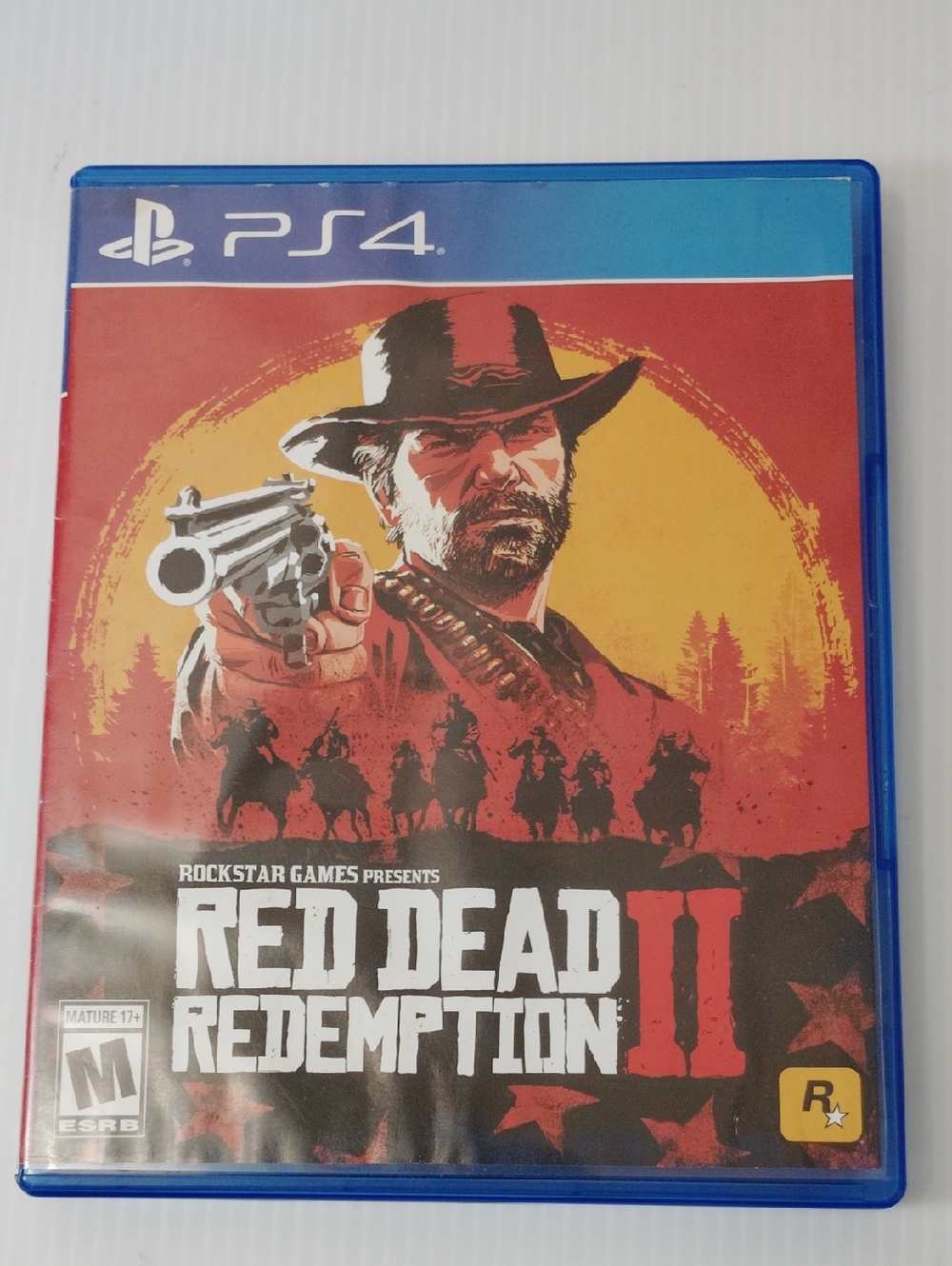 PlayStation 4 Red Dead Redemption II - Red/Yellow Cover